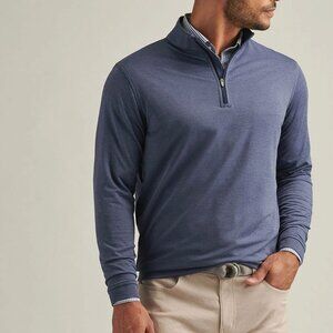 Perth Mélange Performance Quarter-Zip - Brand New